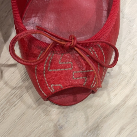 Gucci peep toe wedges - Picture 6 of 7